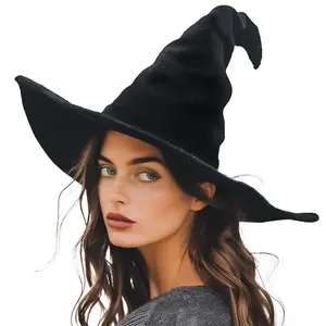Witch Hat, Wizard Hat Cosplay Accessories for Halloween Costume Party Christmas Masquerade Carnivals, Witch Hat For Festive Events, Witch Hat For Parties, Party Hats