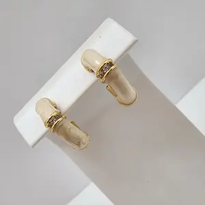 Stainless Steel Hoop Earrings  Design