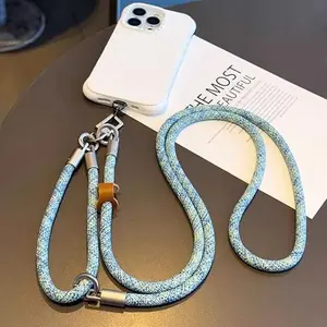 Cell Phone Lanyard, 2-in-1 Crossbody Phone Strap and Wrist Strap, Anti-Theft Phone Lanyard Neck & Crossbody Strap, Cellphone Lanyard Crossbody for Women and Men