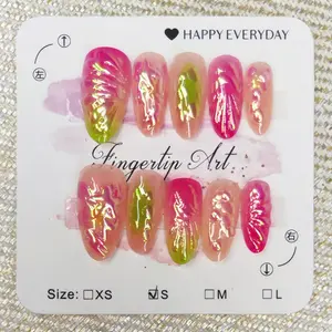 10 nail tips, complete set with tools included