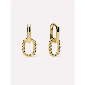 Double Hoop Earrings - Ash Double