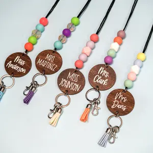 By the Graces Teach Lanyard - Great for ID Badges & Keys - Extremely Durable, Cute, & Stylish - Amazing and Affordable Teacher Gift