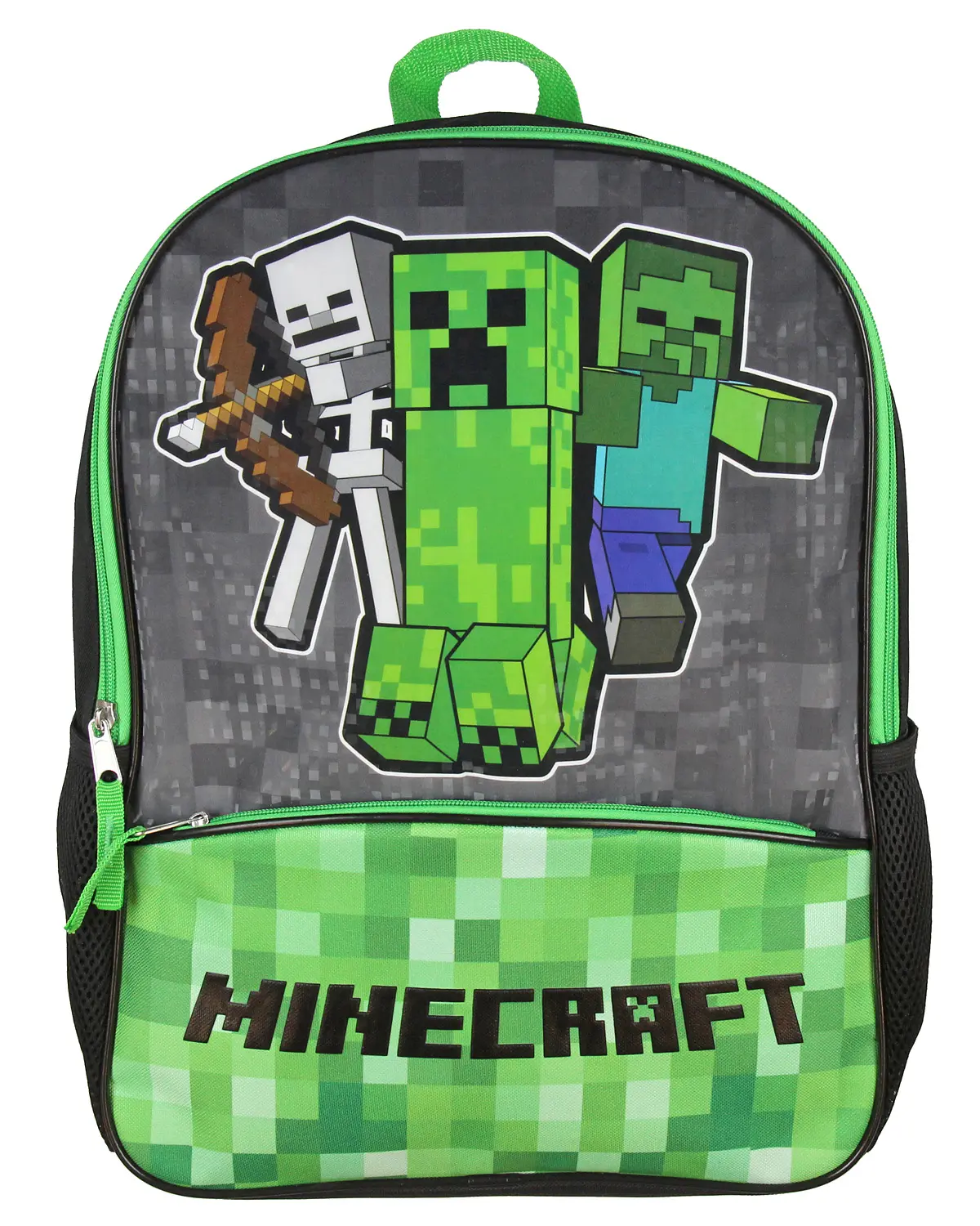 Minecraft Shimmer Pixel Characters 16" Backpack Minecraft Shimmer Pixel Characters 16" Backpack
