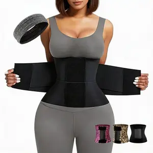 Women's waist belt – tummy control belt, abdominal control body shaper with triple wrap design. Made of comfortable nylon fabric, adjustable, suitable for women, festival wear, and Springtok style. Can be worn as a sexy waist cincher