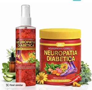 (COMBO PACK) Neurotapia Diabetica y Arnica + curcuma + vitamin b12 + sabilla  Flores Gel Pomada 4.23 oz, Natural Arnica Neurotherapy Gel for Muscles & Joints, Pain relief cream , helps with diabetic Nerve Pain , tingling and disconfort