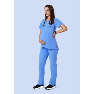 Maternity Cargos Ceil Blue