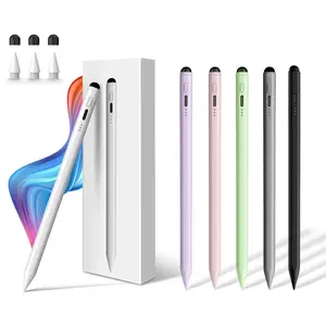 Stylus Pen for iPad Pro/Air/Mini, iPad 6-10th Generation, Active Pencil with Palm Rejection, Tilt Sensitivity ,Fast Charging, Digital Drawing Pen for Artists & Note-Taking