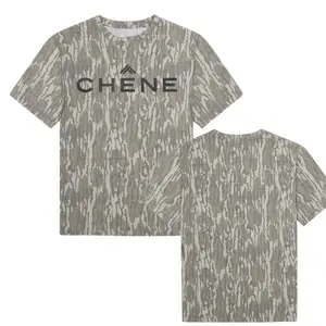 CHENE T-Shirt Mossy Oak T-Shirt 3D, Camo Pattern Men's T-shirt, 3D Camo Style T-Shirt, Gift for him, Boyfriend, Hunting 3D Shirt