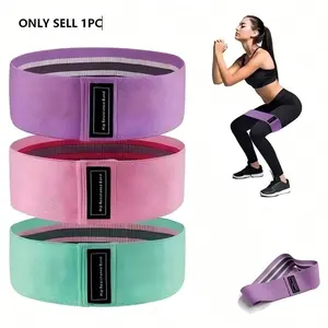 Leg & Hip Lift Anti-Slip Resistance Band, High Elastic Multi-Layer Stretch Design, Suitable for Squats, Fitness, Yoga, Home Gym, Fitness Bands