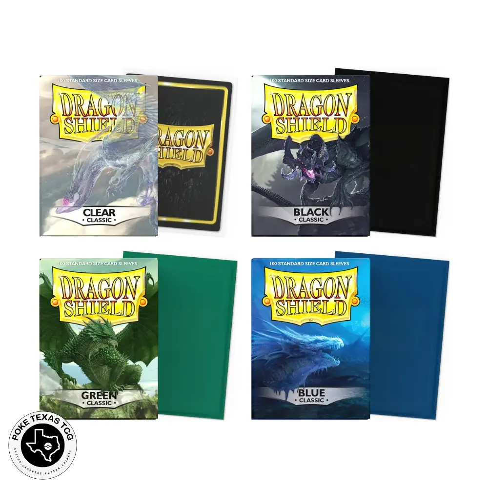 Dragon Shield Classic Sleeves - Standard Size - Trading Card Accessories
