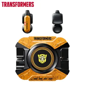 [Authentic Brands]Transformers TF-T93 Open-Ear Bluetooth 6.0 Earbuds, 12mm Deep Bass, Secure Fit for Sports Running Workouts, Lightweight All-Day Comfort, Fast Charging, Stable Connection, Compatible with iPhone, Android, PC and Laptops,New  2026 - Alloy