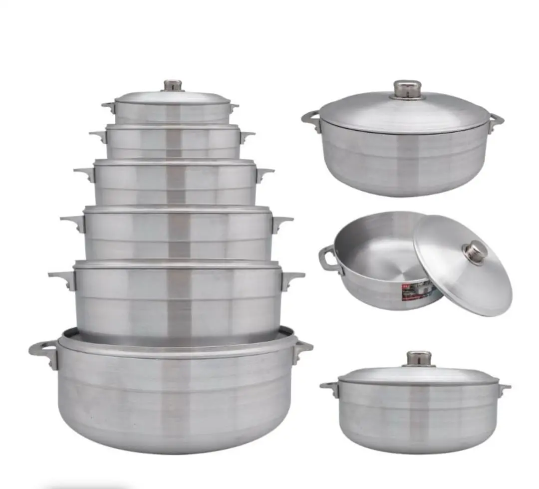 Heritage Die-Cast Aluminum Cookware Set with Tempered Glass Lids
