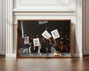Tens Across the Board, Photography Prints, Ballroom Culture, Vintage Wall Art, Fashion Poster, Museum Quality Wall Art, Photo Art Print