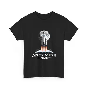 Artemis II Back to the Moon 2026 Women Men Space Lovers Shirt