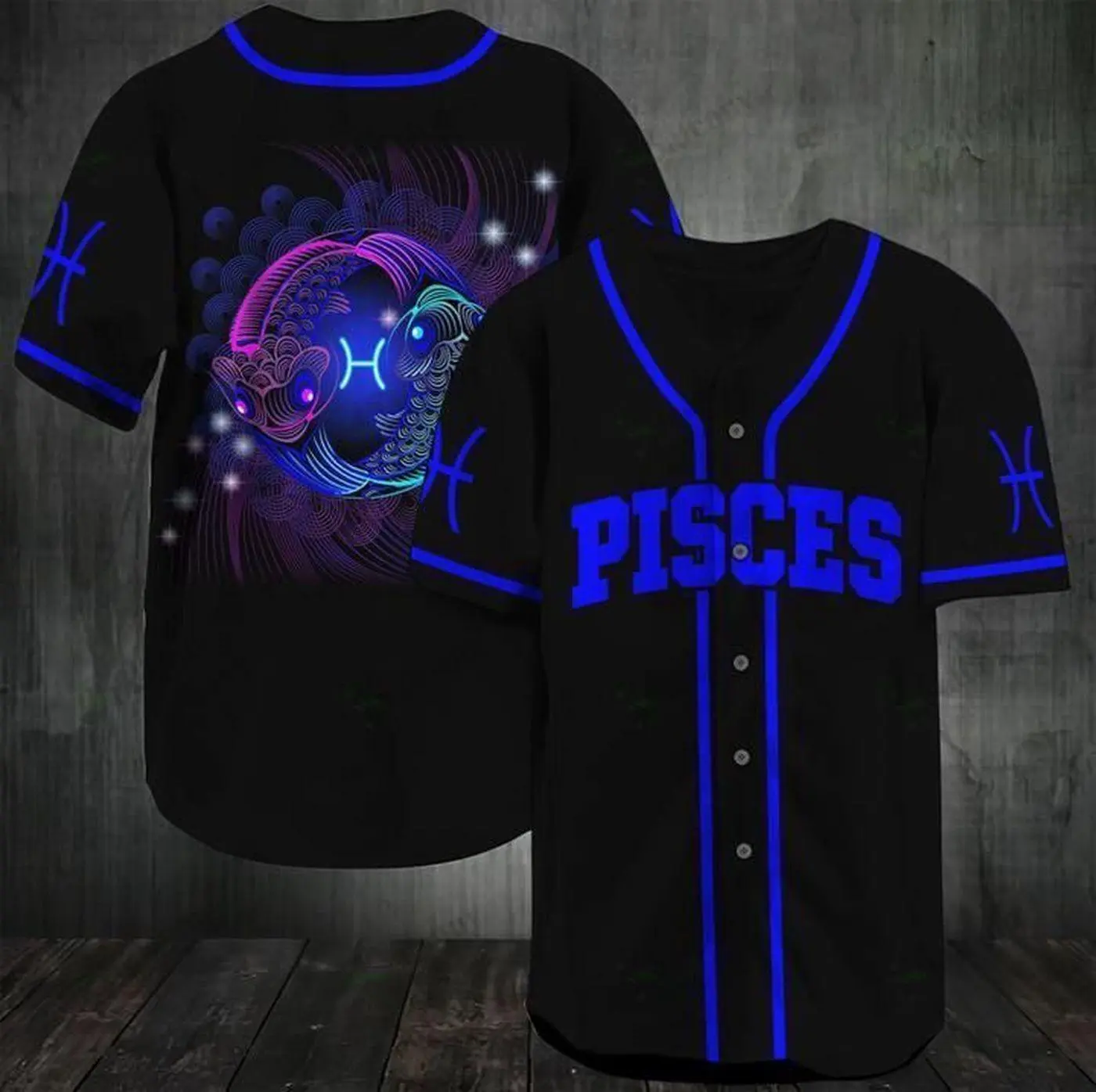 Baseball Shirt Pisces Is Amazing Zodiac Baseball Jersey For Men Women, Birthday Gift Idea