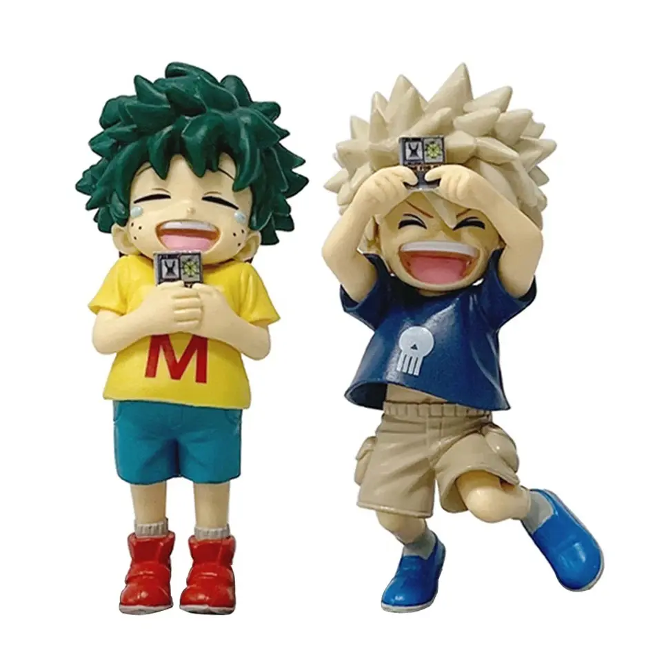 My Hero Academia Childhood Izuku Midoriya / Childhood Katsuki Bakugo Action Figures Decorations Doll Model Toy Gift