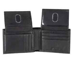 J.BUXTON Men's Emblem Double I.D. Billfold Wallt