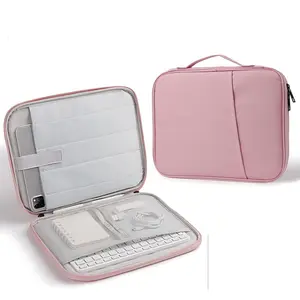 Waterproof Leather Tablet Case, Padded Durable Protective Travel Inner Bag for iPad Samsung Tablet PC Case, Tablet & Computer Accessories