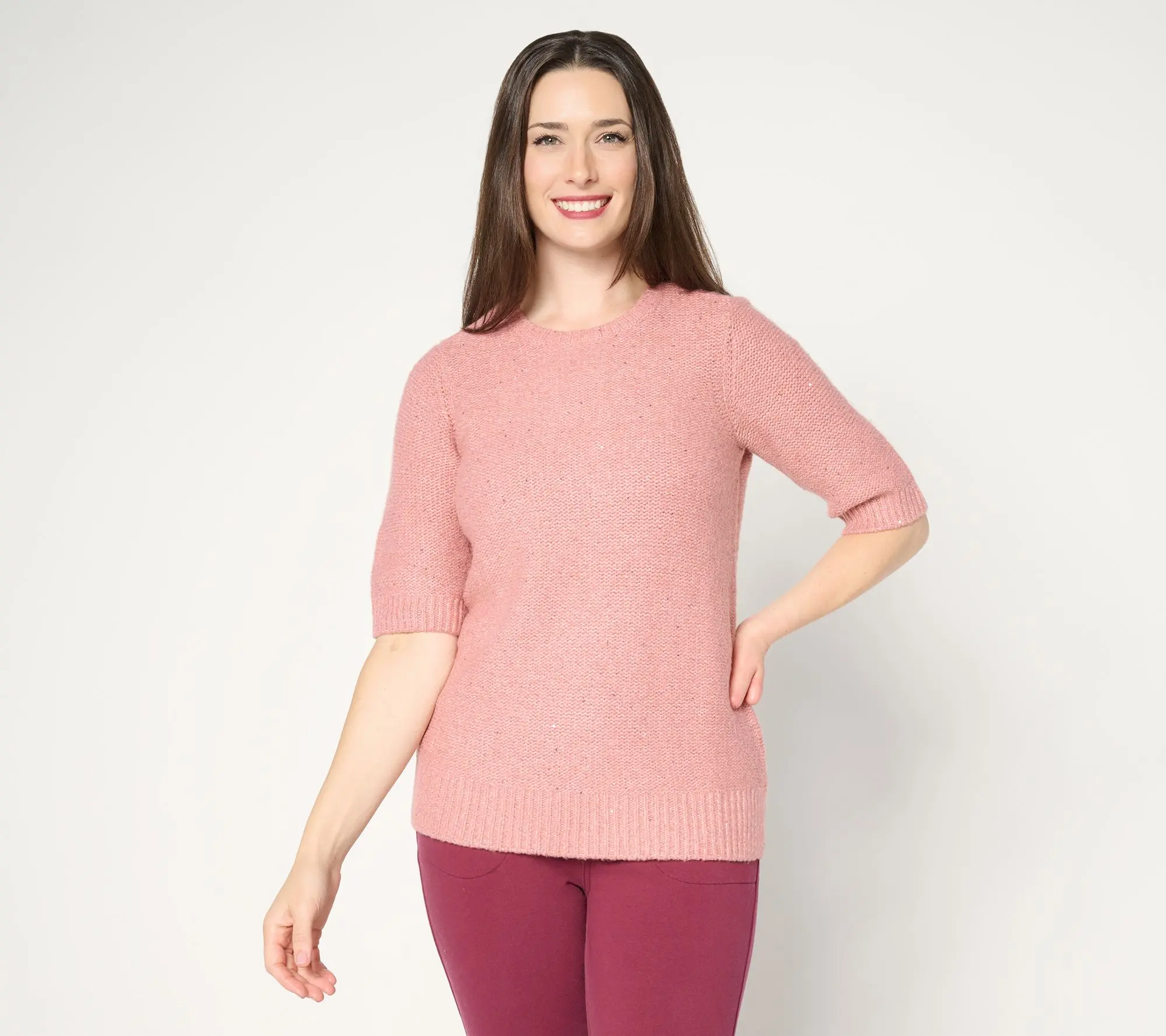 Jingle Belles by Kim Gravel Sugarplum Sparkle Sweater Shell