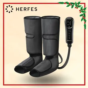 Leg Massager with Air Compression for Circulation and Relaxation, Foot and Calf Massage Machine with Hand-held Controller Fit King Helpful for Vericose Veins, Fatigue, Cramps, Swelling, Edema, Christmasgift, TikTokShopBlackFriday