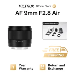 Viltrox AF 9mm F2.8 Air E/Z/XF Mount Camera Lens - 113.8° Ultra-Wide Vision, Lightweight, Fast Autofocus, Edge-to-Edge Clarity Photography Tool Photography Kit