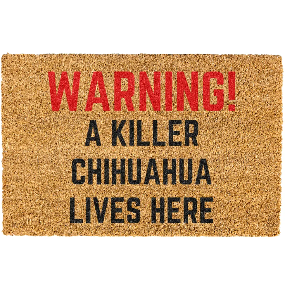 Warning doormat, Funny Dog Doormat, Dog Breed Door mat Warning doormat, Funny Dog Doormat, Dog Breed Door mat