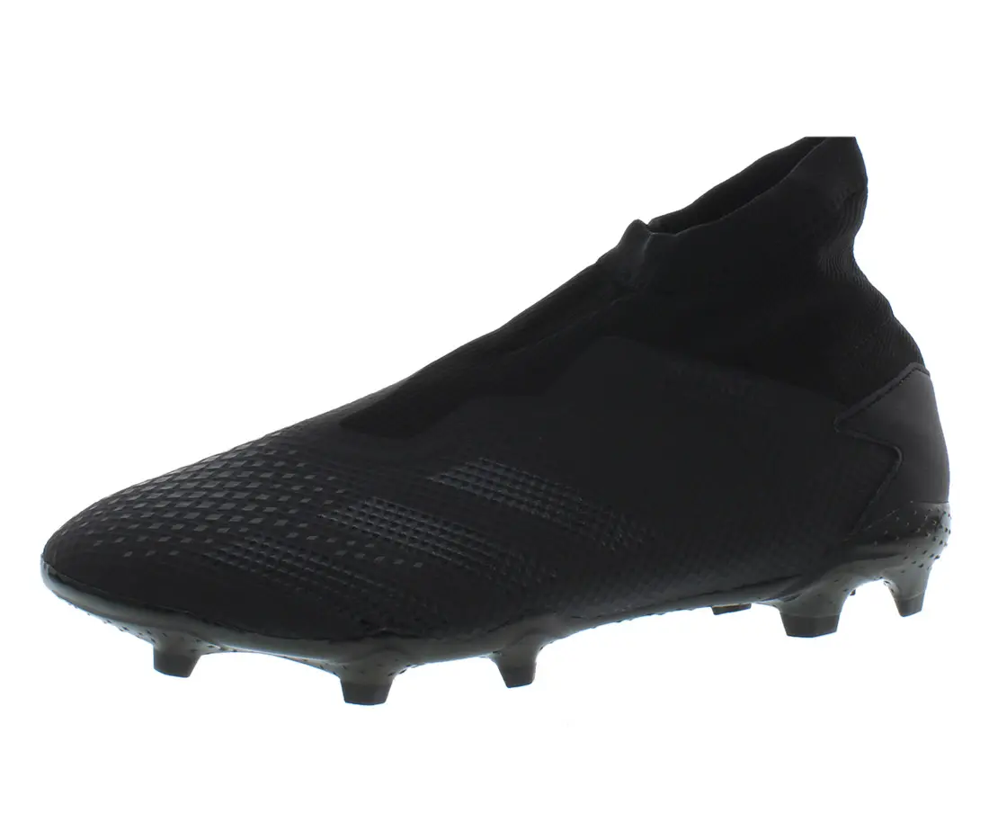 Adidas Predator 20.3 Men's Laceless Soccer Cleats, Firm Ground (FG) Football Shoes for Outdoor Sports, Firm Ground Sole, Slip-On Fit