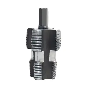 1PCS Water Pipe Inner Hole Drill Double Heads Pipe Threader Water Pipe Internal Thread Opener Electric Drills Hand Tool