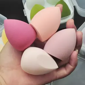 1PCS Random Color Beauty Egg Makeup Blender Cosmetic Puff Makeup Sponge Cushion Foundation Powder Sponge Beauty Tool