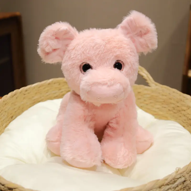 pig stuffed animal stuffed pig Adorable Pink Pig Plush,Plush Stuffed Animal Toy for Kids， stuffed animals for girls, Gift for Kids Baby Toddlers on Baby Shower, Birthday