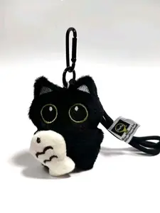 Cat Series Bag Charm Keychain Pendant, CasualStyle Accessory, Compatible with Airline Tag Wallet,Perfect Gift for Bags and Backpacks, StylishBackpack Charm, Bag Decoration, Charms For Bags, Purse Charm