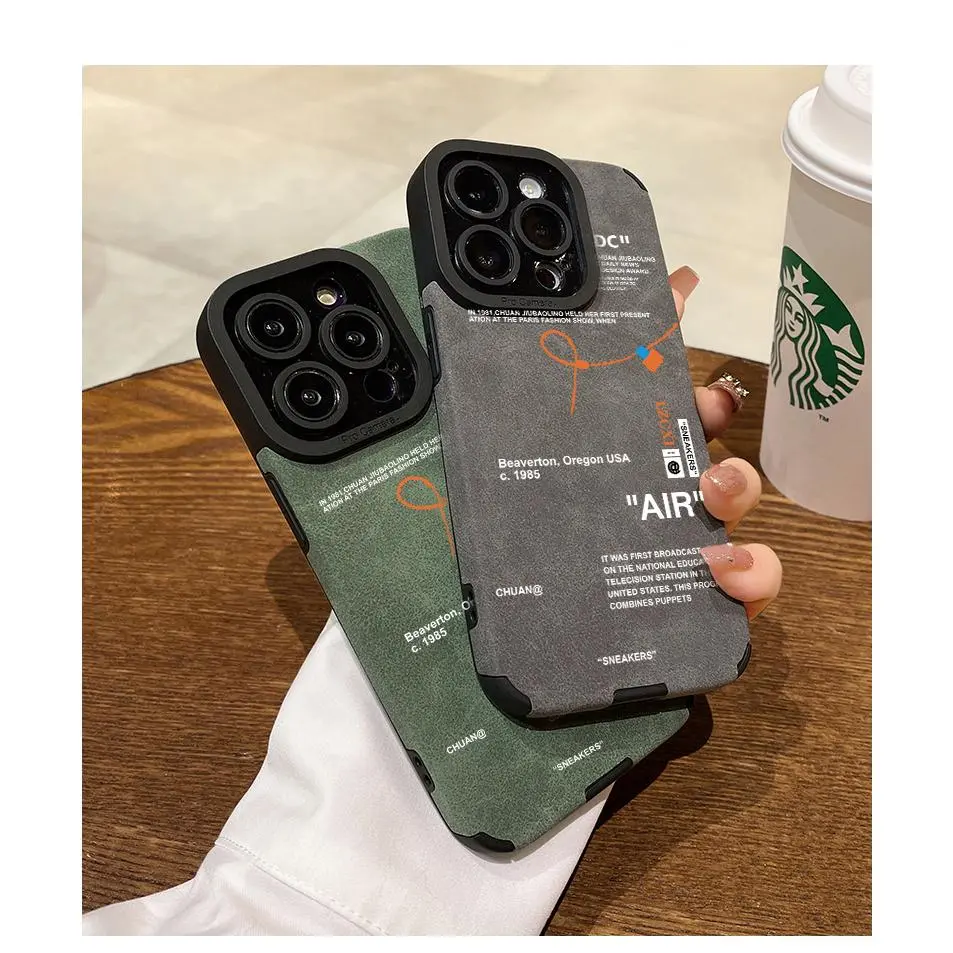 This plush leather sneaker-shaped phone case features a shoelace design and is compatible with iPhone 17/16/15/14/13/12/11/X/XS/XS Max. The PC back cover provides robust protection. It's the perfect holiday gift for friends, family, and yourself., Tech Ac