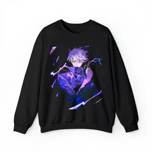 Jujutsu Kaisen GOJO SATORU Anime Sweater/Sweatshirt, Anime Sweater, Gojo Sweater, Jujutsu Kaisen Sweater, Anime Gift - UNISEX