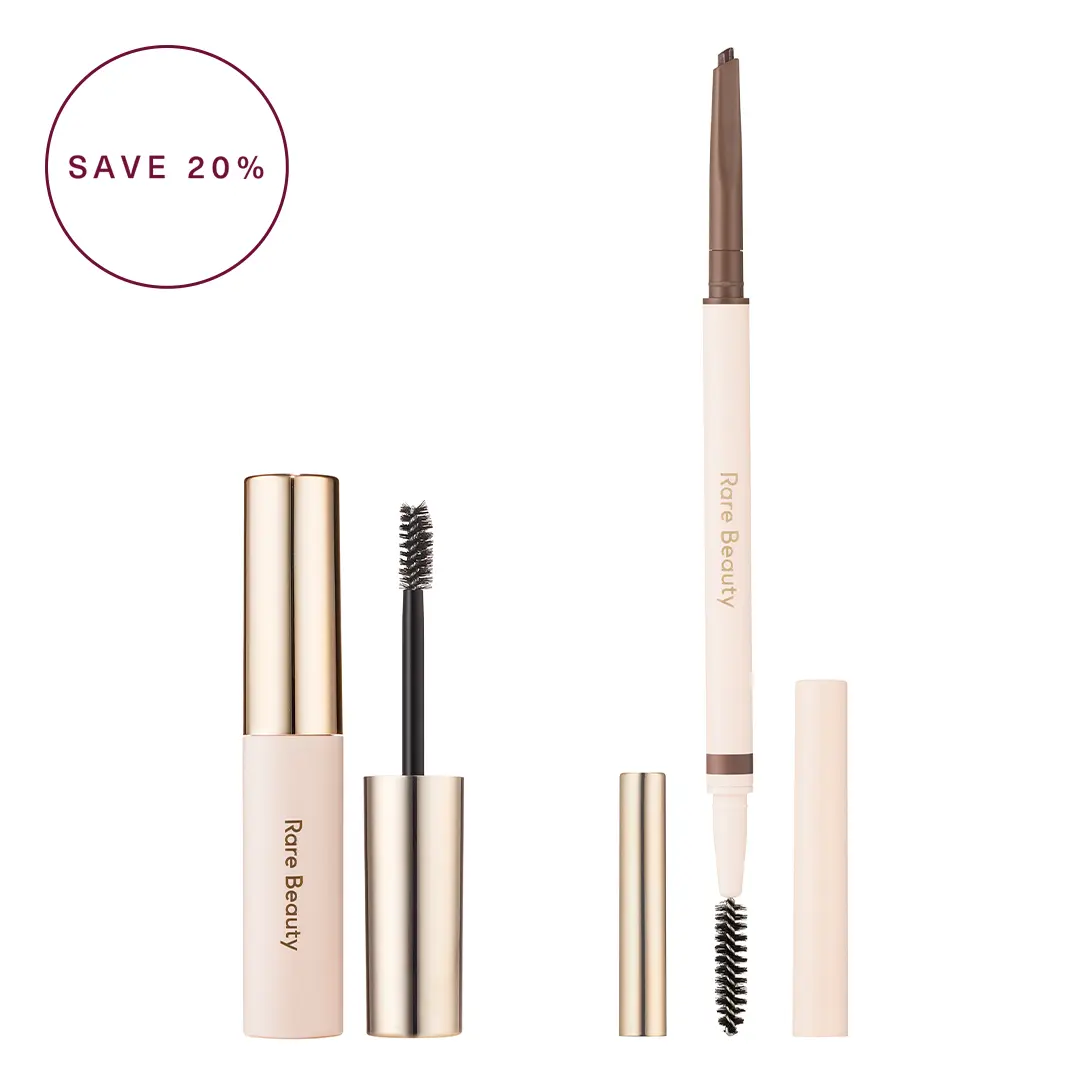 Brow Gel & Pencil Duo- Cool Brown & Clear Gel