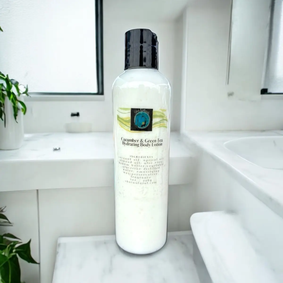 Cucumber & Green Tea Hydrating Body Creme - Moisturizer for Skin - Skincare