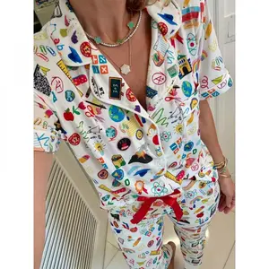 Teacher of the Year Jogger Pajama Set Loungewear Nightwear