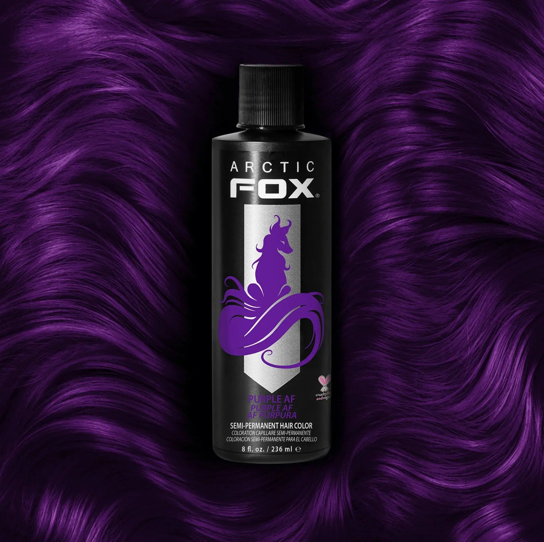 Arctic Fox - SEMI-PERMANENT - Hair Color  #PURPLE AF (Formally known as PURPLE RAIN) Hair Dyeing Hair Coloring