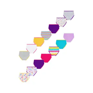 Wonder Nation Girls Brief Underwear 14-Pack, Sizes 4-18