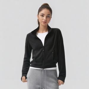 S&W Women’s Fleece Jacket | Classic H-Cut Coat | Soft Double-Sided Outerwear with Stand Collar & Windproof Hem Winter Overcoat blissful zip-up solid pocket jacket puffer jacket women