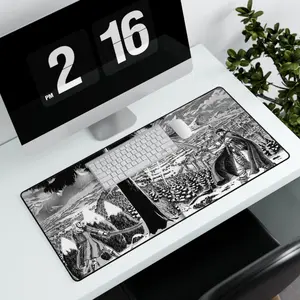 Guts fighting Grifith Berserk anime manga mousepad Desk Mats