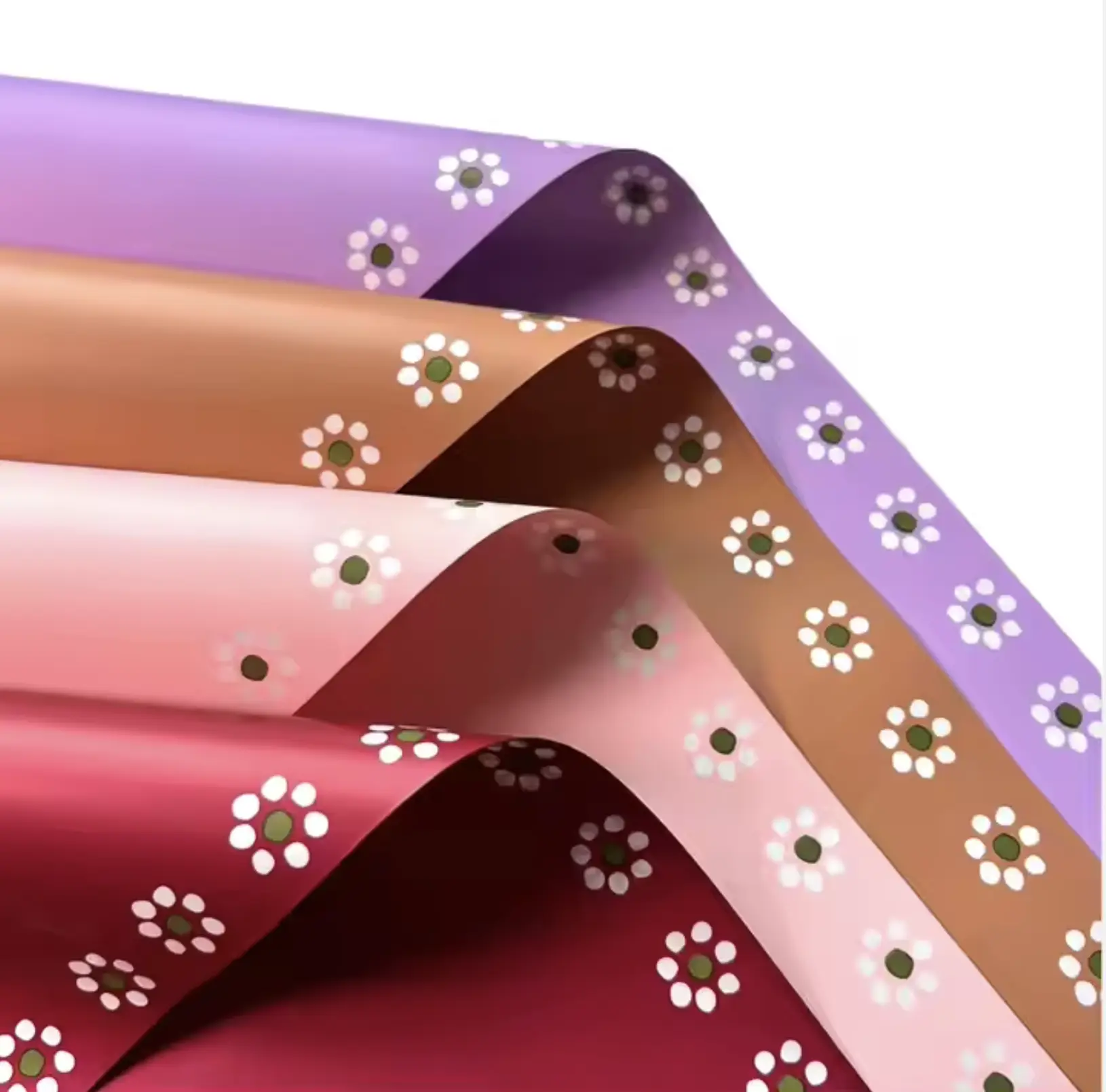 New Barro Style Waterproof Floral Wrapping Paper