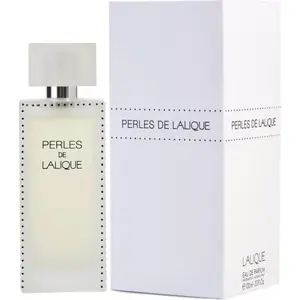 LALIQUE Perles De Lalique Women's EDP Perfume - 3.4 fl oz, Rose Scent, Intriguing Iris Blend, Elegant Iris Perfumed Women's Fragrance, Alluring Aroma, New in Box, Elegant Women's Fragrance