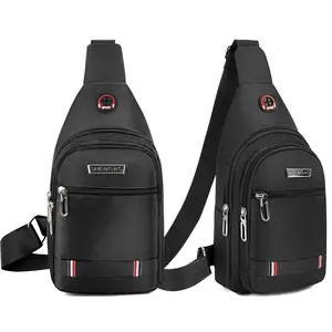 Multifunctional Sling Backpack, Lightweight Chest Bag for Travel and Hiking, 12.59×6.69 inches, One-Strap Backpack with Earphone Hole, Suitable for Travel, Outdoor, Hiking stylish crossbody