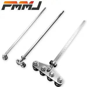 PMMJ 23.62-inch Circular Saw and Hand Saw Universal Precision Cutting Guide Adjustable Guide Rail with Positioning Caliper, Heavy-Duty Measuring Tool for Wood, Plastic, and Metal Cutting, DIY and Professional Circular Saw Accessories