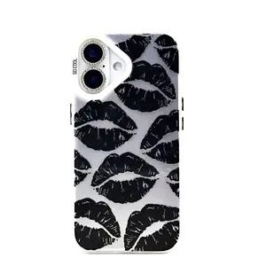 Kiss Me Goodnight iPhone Case compatible with the iPhone 16, 15, 14, and 13 series. It makes an excellent holiday gift for family and friends.
