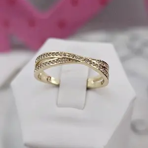 (R7) 14kgoldplated  ring