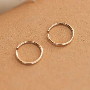 Hello Adorn Tiny Hoop Earrings - Any Occassion Small Hoop Jewelry - Women's Fashion Accessory