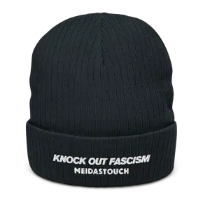 Knock Out Fascism Beanie Knock Out Fascism Beanie