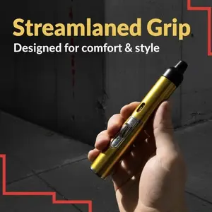 Torch Lighter, All-in-One Tube Built-in DetachableRefillable Butane Torch Handheld Lighter,GiftBox.(No butane included)