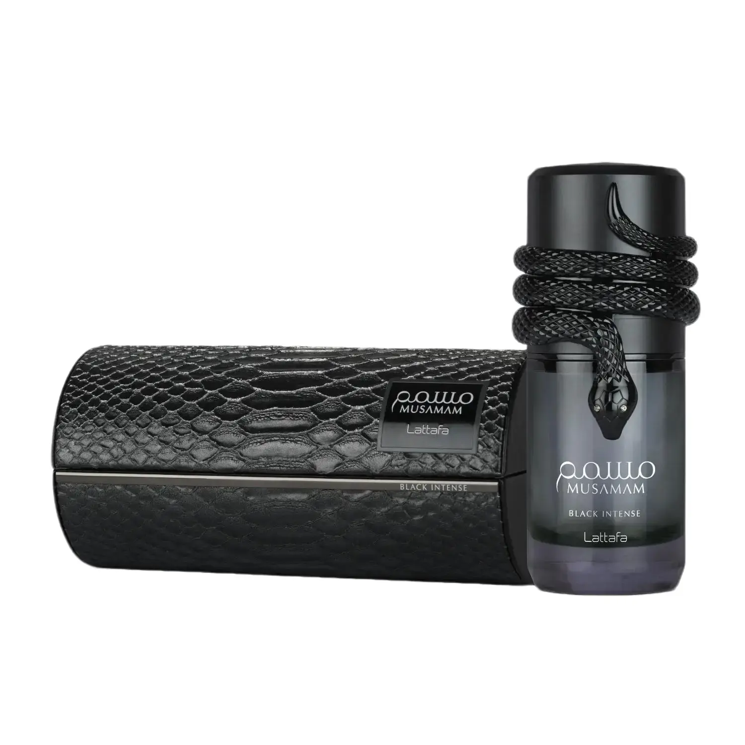 Lattafa Musamam Black Intense for Unisex Eau de Parfum Spray, 3.4 Ounce